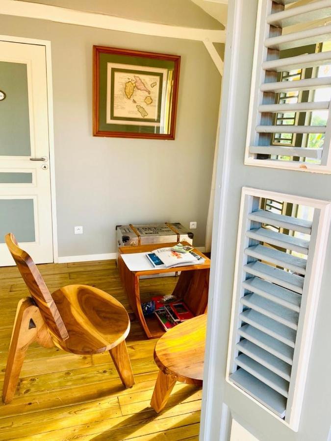 Habitation Baliache - Maison Creole Avec Jardin Privatif, Plage A 200M Деше Экстерьер фото