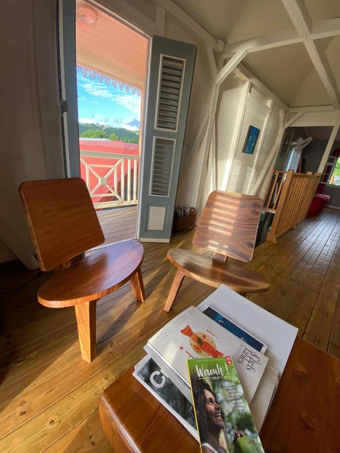 Habitation Baliache - Maison Creole Avec Jardin Privatif, Plage A 200M Деше Экстерьер фото