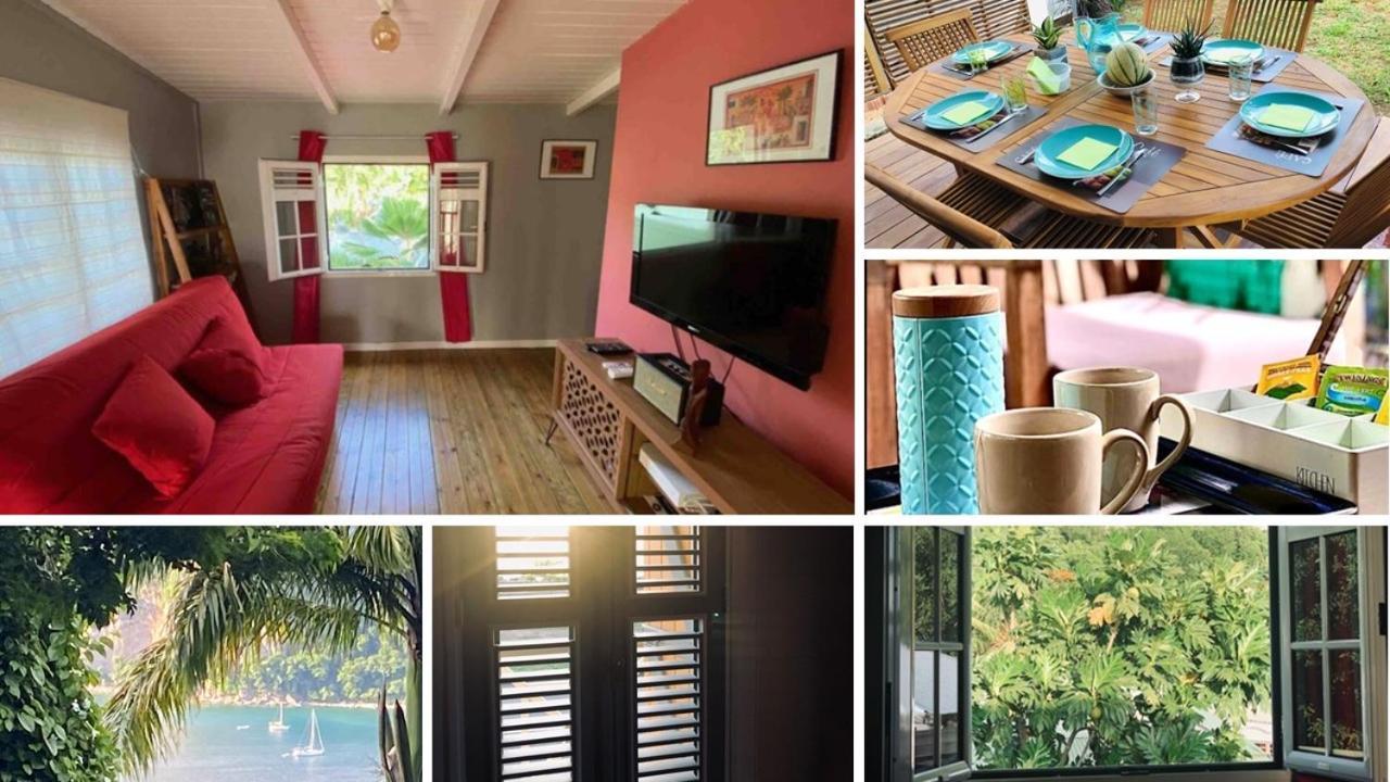 Habitation Baliache - Maison Creole Avec Jardin Privatif, Plage A 200M Деше Экстерьер фото